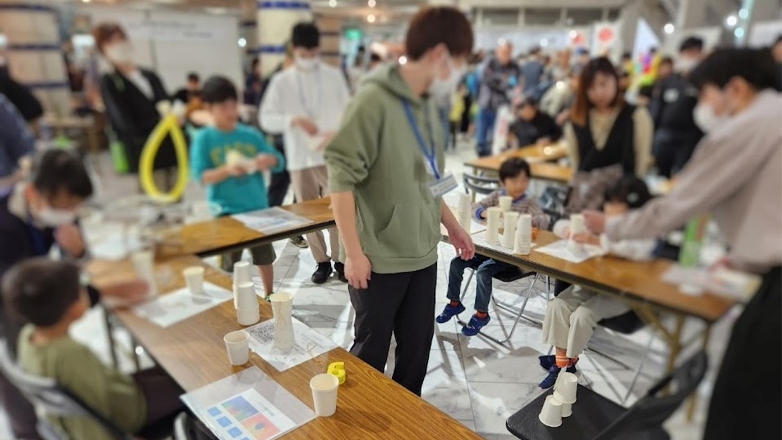 科学の祭典日立大会の様子